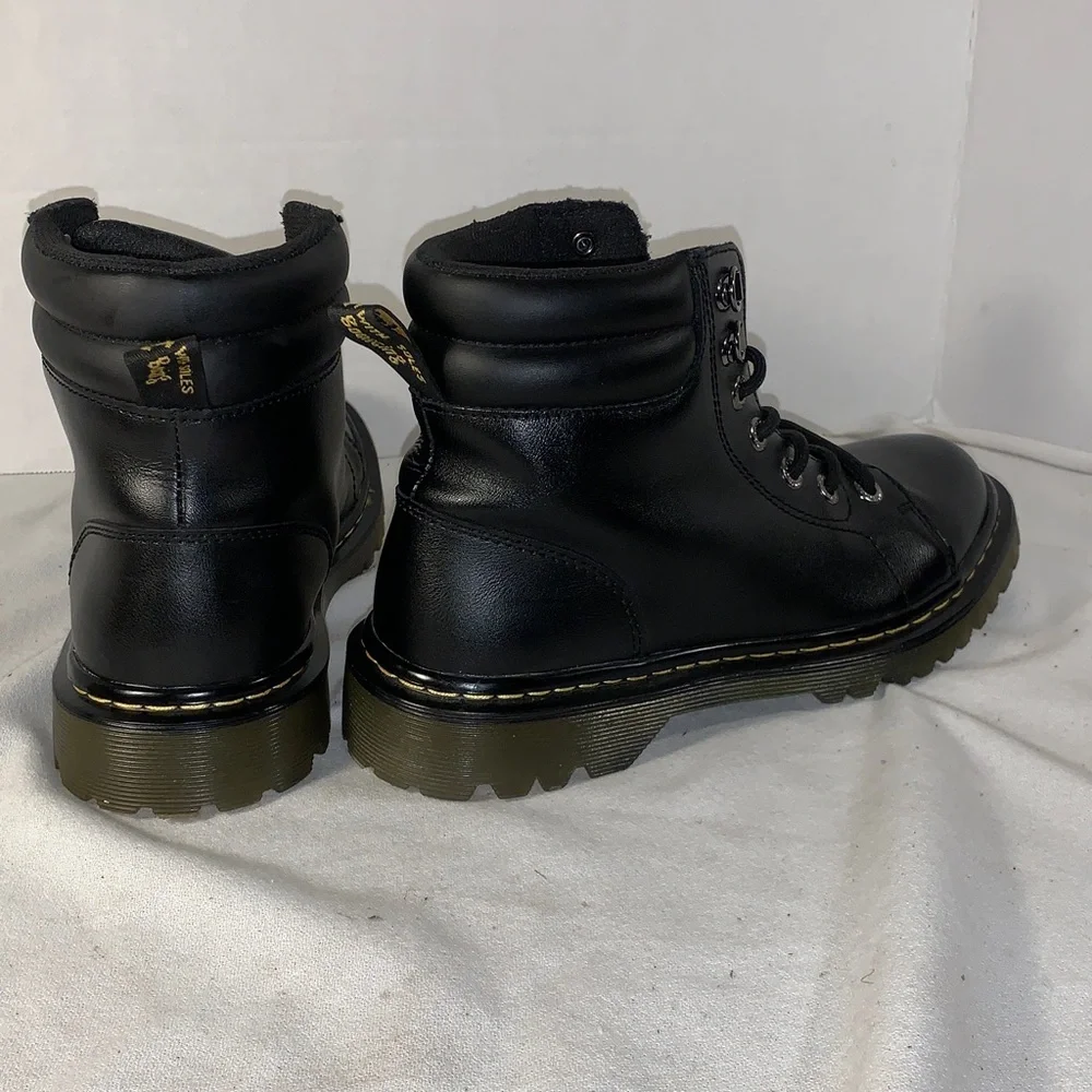 Dr. Martens Women’s Faora Black Combat Boots